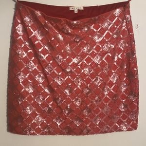 Sequin skirt